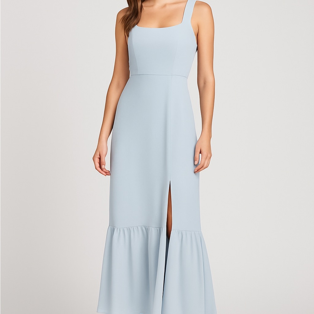 Show Me Your MuMu Light Blue Maxi Dress